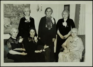 Omicron Chapter Founders Day Banquet Photograph, 1937