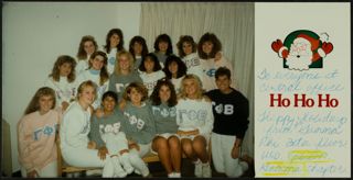 Epsilon Gamma Chapter Christmas Card Photograph
