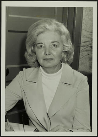 Betty Luker Haverfield Portrait Photograph, 1974