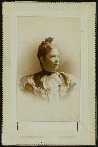 Ella French Portrait Photograph, 1895