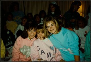 Boldt, Penfield, and Griffin on Big Little Sis Night Photograph, 1988