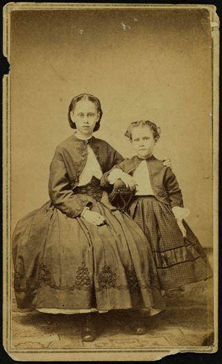 Fannie E. Haven and Mira E. Haven Cabinet Card