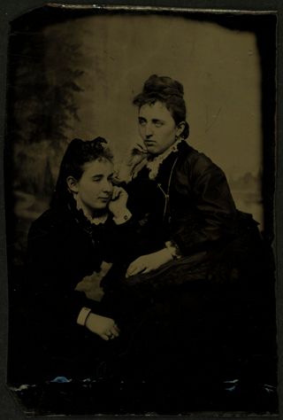 Mary Bingham and Adeline Curtis Photograph