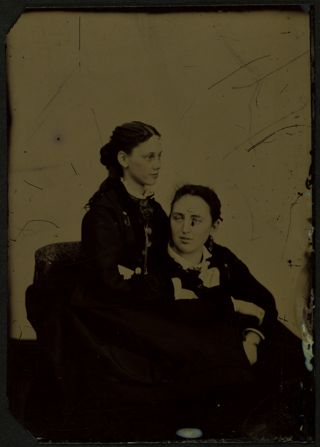 Frances Haven and Adeline Curtis Photograph