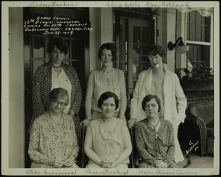 Grand Council at 36th Biennial Convention Photograph, June 25, 1929