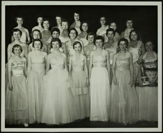 Beta Eta Chapter Sing Winners Photograph, May 1954