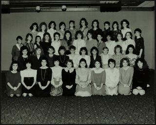 Epsilon Delta Installation Banquet Photograph, February 22, 1986