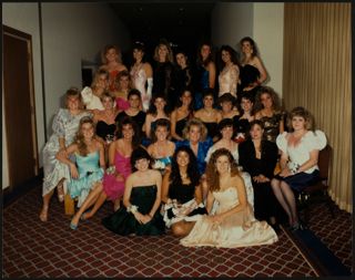 Epsilon Nu Chapter Installation Photograph, 1989