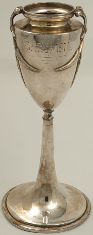 Silver Bud Vase, December 1874