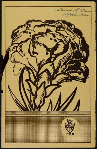 Carnation Dinner Program, July 1, 1936