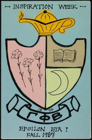 Epsilon Eta Inspiration Week Program, November 16-22, 1987
