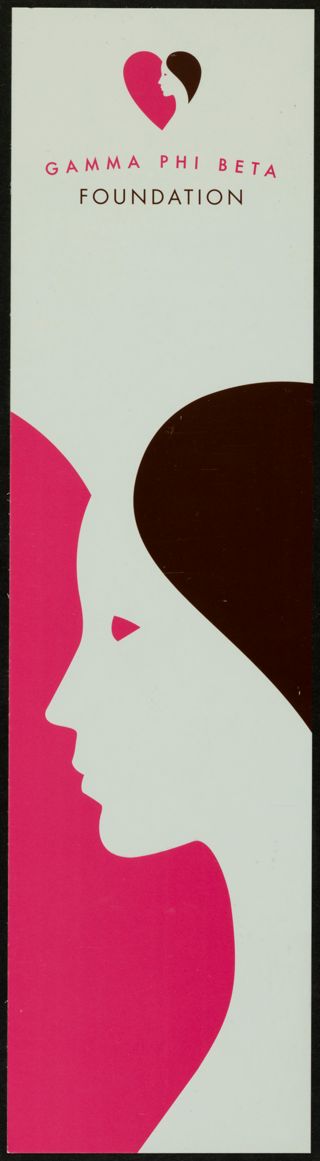 Gamma Phi Beta Foundation Bookmark, 2012