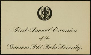 Excursion Ticket, June 7, 1901
