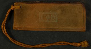 Epsilon of Gamma Phi Beta Dance Card, April 10, 1909