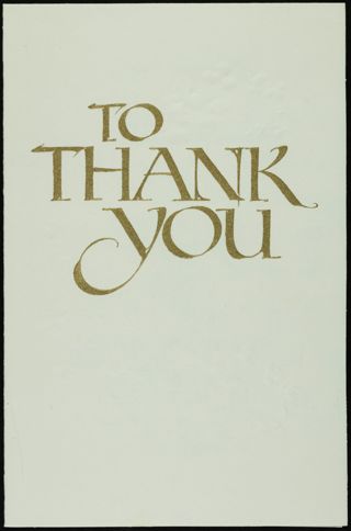 Edward McKenna to Gamma Phi Beta Card, May 8, 1986