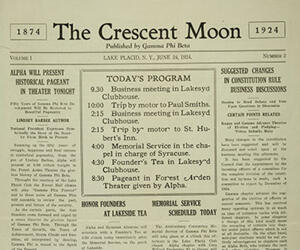 The “Crescent Moon” Newsletter