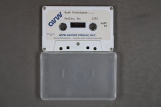 Rush Techniques Cassette Tape, March 1982