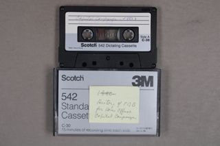 History of Gamma Phi Beta for Home Office Capital Campaign Cassette Tape