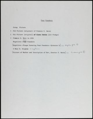 Four Founders Note
