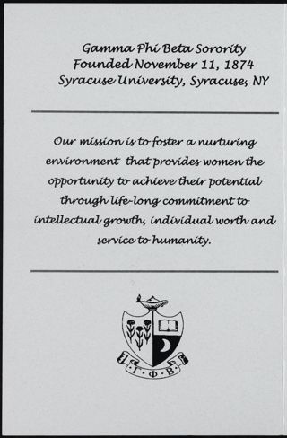 125th Founders Day Celebration Program With Signatures 1, November 14, 1999