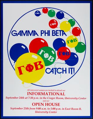 Gamma Phi Beta Catch It! Flier 4