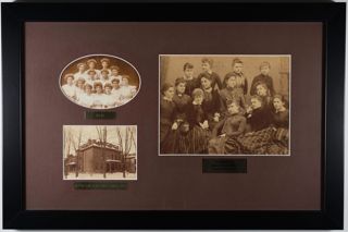 Alpha Chapter Framed Photographs, 1890