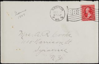 Josephine Ross to Sisters Letter, February 27, 1899