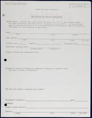 Gamma Phi Beta Children's Camp Scrapbook, Page 37