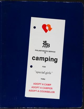 Gamma Phi Beta Children's Camp Scrapbook, Inside Back Cover