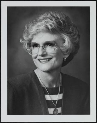 Senator Marian Dorlene Crittenden Bergeson Portrait Photograph, Fall 1994