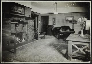 Gamma Chapter House Interior Photograph, c. 1920-1921