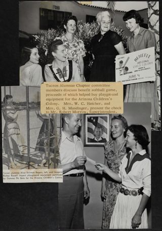 Tucson Alumnae Collage, 1950s
