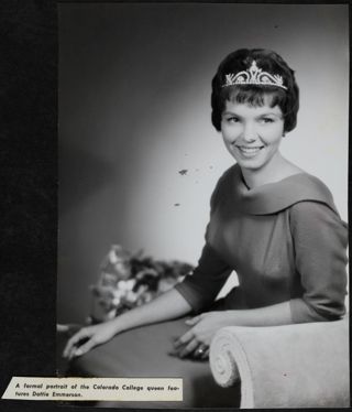 Colorado College Queen Dorothy L. Emmerson Photograph