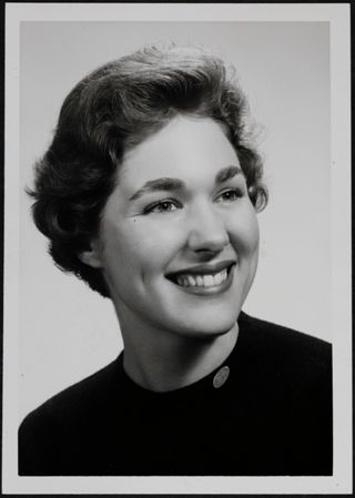 Suzanne Trees Portrait Photograph, 1950s