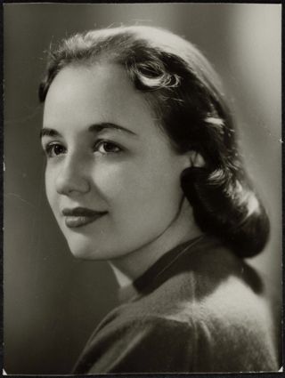 Carolyn A. Edwards Portrait Photograph, 1950s