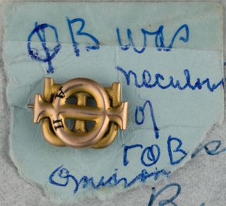 Phi Beta Badge, c. 1913