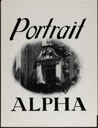 Portrait Alpha Booklet, 1960s