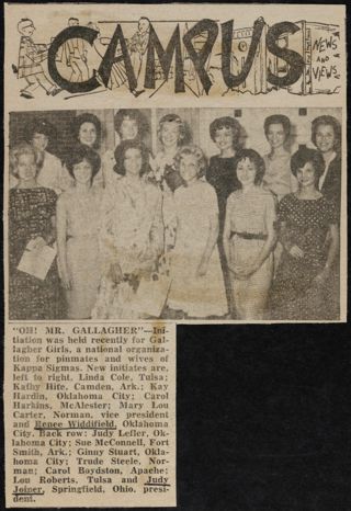 Oh! Mr. Gallagher Newspaper Clipping