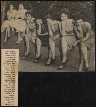 Just Dreaming of That Prom Queen Crown Newspaper Clipping