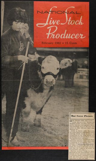 Our Cover Picture Magazine Clipping, February 1962