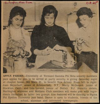 Apple Parers Newspaper Clipping