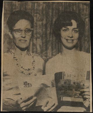 Attend Convention Newspaper Clipping