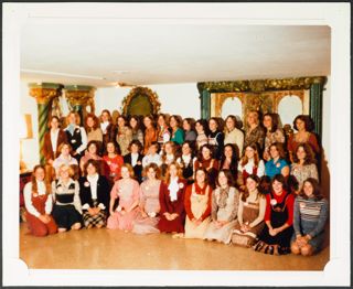 Delta Nu Chapter Group Photograph, c. 1977