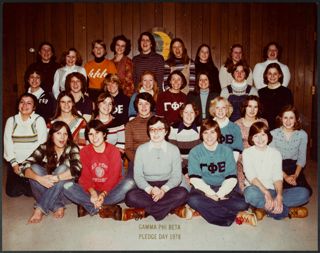 Alpha Nu Chapter Pledge Day Group Photograph 1, 1978