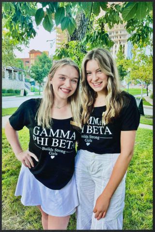 Two Unidentified Eta Zeta Chapter Members Photograph, c. 2024