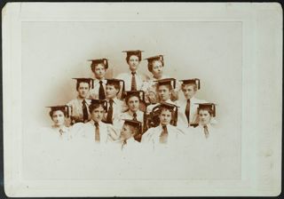Alpha Chapter Class of 1898 Group Photograph, 1895