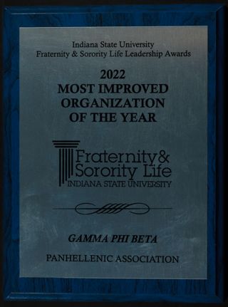 2022 Most Improved Organization of the Year Award