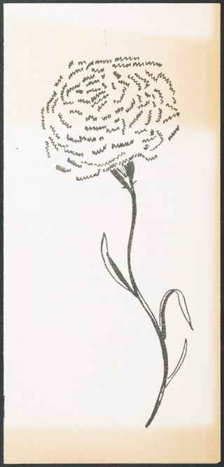 Pink Carnation Banquet Installation of Delta Nu Chapter of Gamma Phi Beta Sorority Program, November 12, 1977