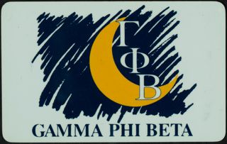 Gamma Phi Beta Calling Card, c. 1998