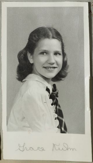 Grace Kuhm Portrait Photograph, 1940s